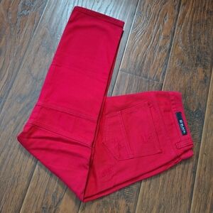 Black Label Red Slim Men Jeans